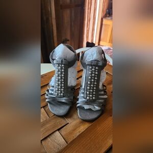 New New York Transit High-heeled Strappy Dressy Shoes